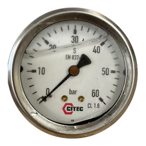 Citec en837 manometer 60 - en837-1, 0-60