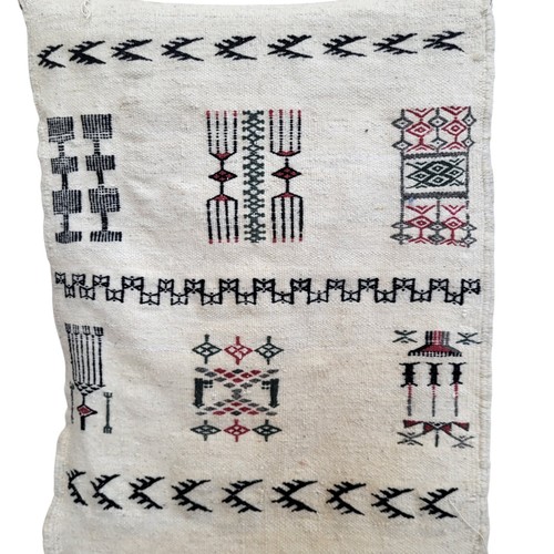 Vintage berber wollteppich - vintage,