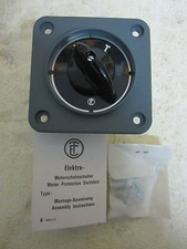 Elektra Motorschutzschalter MEB Art.- 3669 Drehschalter Wacker Umformer Schalter