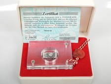 Leitz Ur Leica miniatur Ur-Leica Nachbildung No 304 in 800er Silber + Zertifikat
