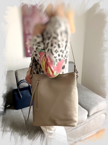 Leder handtasche sofia - leder-handtasche, in