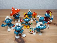 8 Schleich Schlümpfe Lernen + kreativ Schlumpf Sammlung Paket Set Mix Bully 