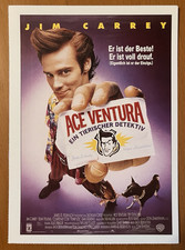 Ace Ventura - Ein tierischer Detektiv - Filmkarte Filmplakatkarte Cinema -