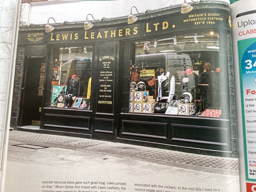 Grosse lewis lederjacke - lewis,