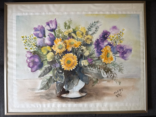 Aquarell signiert 1991