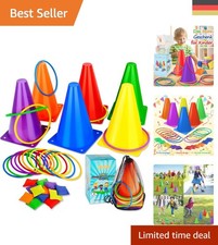 Vielfältiges Gartenspielzeug