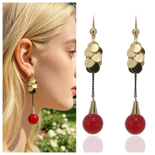 Bailysbeads rubin ohrringe 925 - bailysbeads,