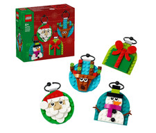 LEGO Iconic 40744 Verschiedene Christbaumanhänger Bausatz NEU + OVP