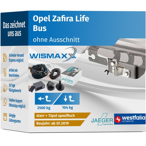 Ahk für opel zafira - ahk,