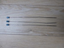 3 Stricknadeln, 3,0 mm, Länge 30 cm, aus Metall, INOX