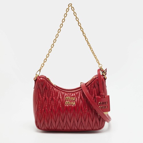 Miu schultertasche rot - miu,