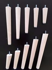 1x Buche Holzfuß Tischbein