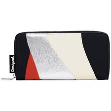 Desigual Damen Reißverschluss Geldbörse Portmonee Mone Kahlo Fiona 24WAYP03/9019