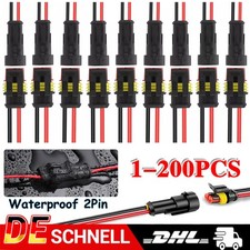 1-200x Auto Stecker 2-Polig