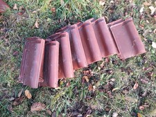  Ortgangziegel Fabr. Pfleiderer Winnenden 8 St. rechts 7 St. links