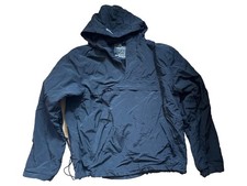 SURPLUS Herren Anorak Jacke Gr. S Schwarz Outdoor Casual Windbreaker