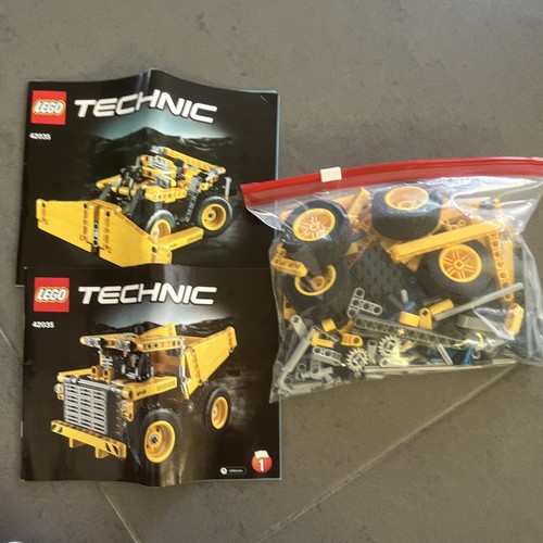 Lego technic 42035 radlader - technic,