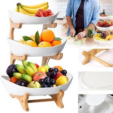 3 stöckig Obst Etagere
