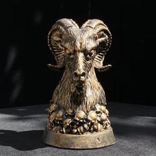 Baphomet Widderkopf Statue