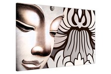 Buddha Blumen Leinwand