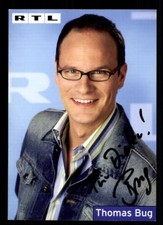 Thomas Bug RTL Autogrammkarte