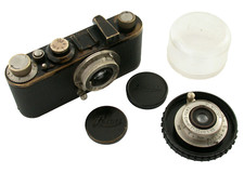 LEICA 1 No 4024 Ia to Ic Elmar 3,5/50 Nickel 3,5/35 original conversion DOCUMENT