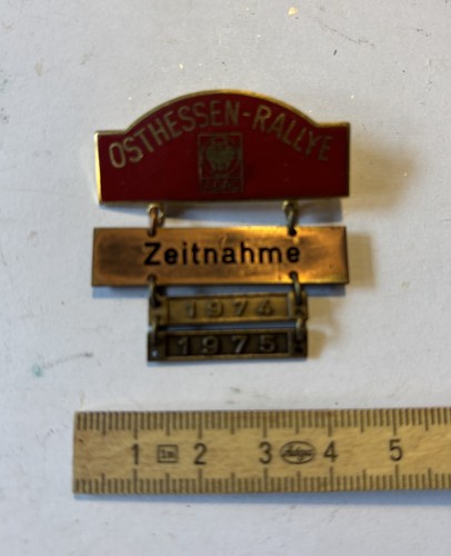 Plakette osthessen rallye - plakette,