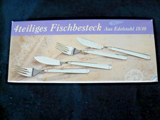 EDUSCHO- Fischbesteck, 4-tlg., 18/10 Edelstahl, NEU & OVP!
