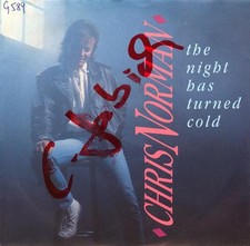 Vinyl Single : Chris Norman - The night has turned cold / One way love affair