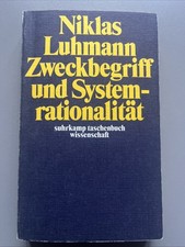 Niklas Luhmann: Zweckbegriff