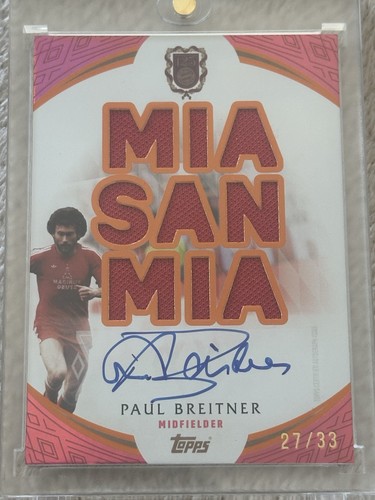 Topps bayern münchen 125 - topps, fc