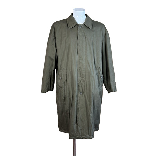 Herren langer mantel olivgrün - herren,