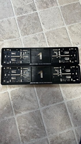 Kennzeichenhalter - 2x,