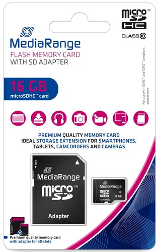 Mediarange micro sdhc karte - mediarange,