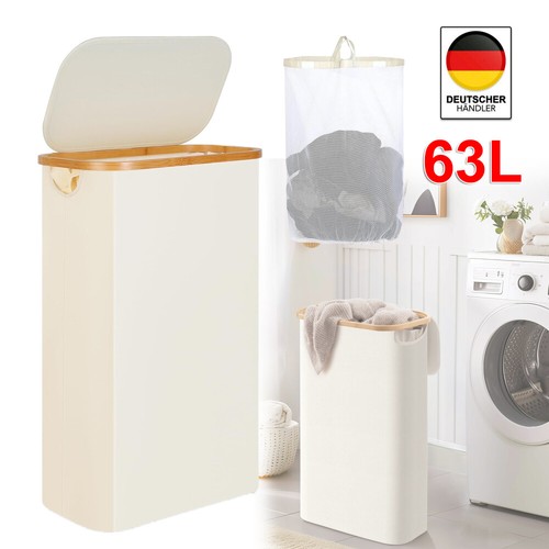 Wäschekorb schmal 63l - wäschekorb,