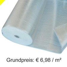 Alu Luftpolsterfolie Noppenfolie beidseitig Isolierfolie Alu Reflektionsfolie 