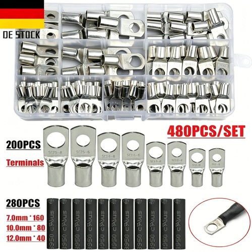 480x rohrkabelschuhe set - 480x,