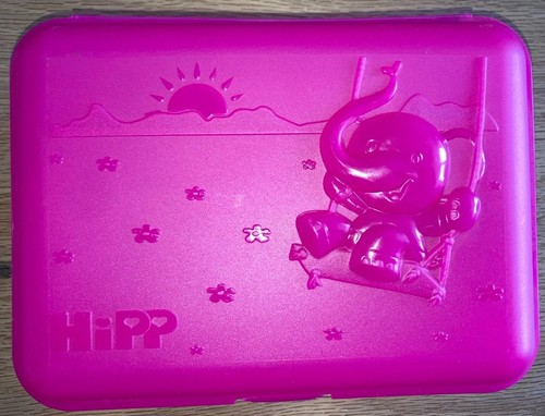 Hipp brotdose rosa kunststoff - rosa,