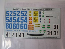 Decals 1:24 für den Opel GT