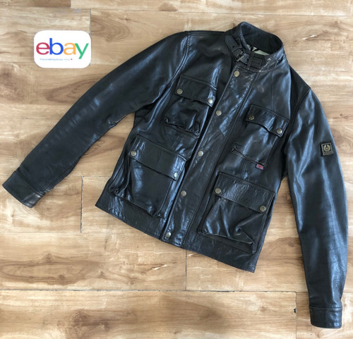 Belstaff brad leather jacket - belstaff,