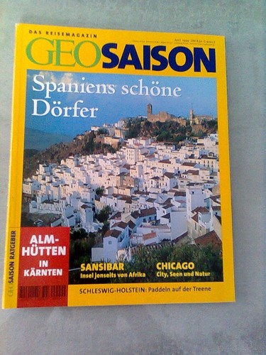 Geo saison das - das, reisemagazin