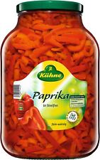 Kühne Paprika in Streifen