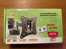 RICOO Monitor Wandhalterung Schwenkbar Halter Monitor Schwenkarm VESA 50 & 100 