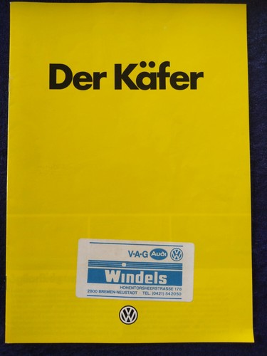 Käfer 1200 prospekt - l,