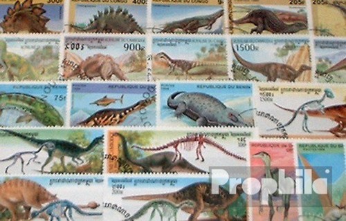 Briefmarken motive dinosaurier - briefmarken,