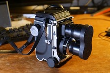 Mamiya C220 + Sekor 180mm F4.5