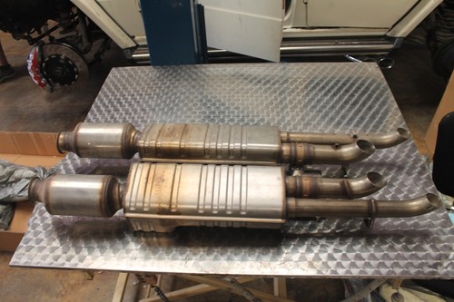 Mercedes w463 500 - 500, auspuff