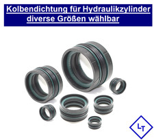 10DBS Kolbendichtung für Hydraulikzylinder 25 - 140mm Kompakt Kolben Dichtung