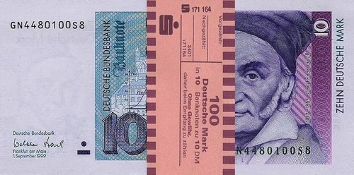 Geldscheine 1991 - 10,