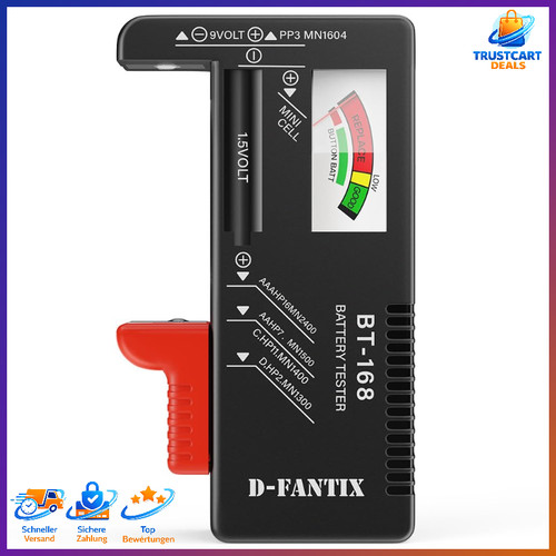 Batterietester volt checker - batterietester,